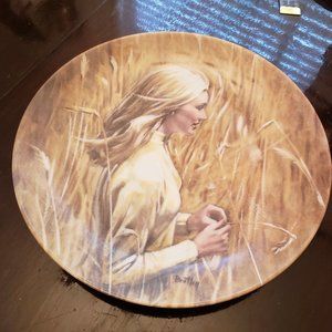 1983 "Wheat Fields" colletor plate.